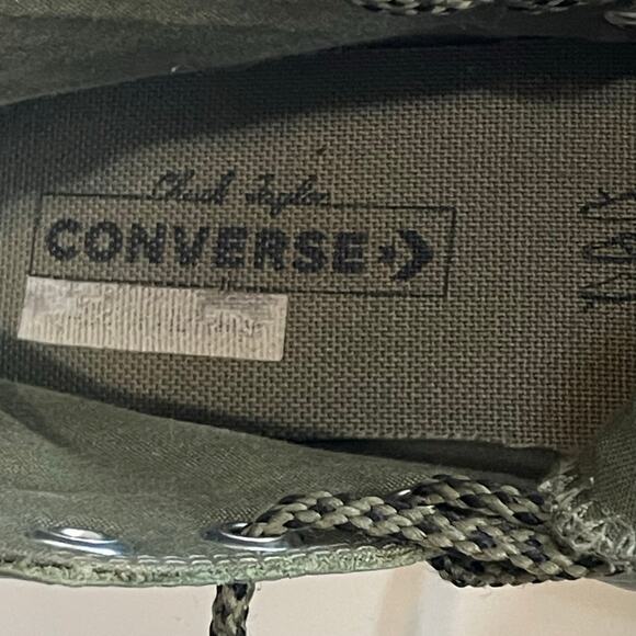 Converse X CT Women’s Green All Star Snakeskin High Fashion Sneakers Size 7 - Picture 12 of 14